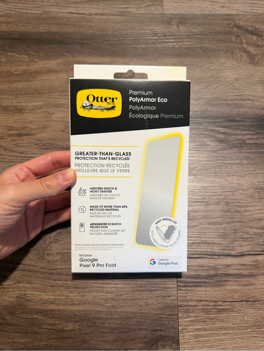 OtterBox Google Pixel 9 Fold Premium Polyarmor Screen Protector